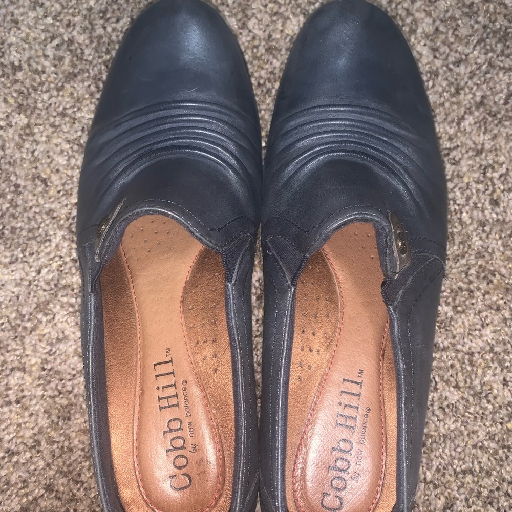 Cobb Hill Laurel Slip Ons Grey Size 7.5